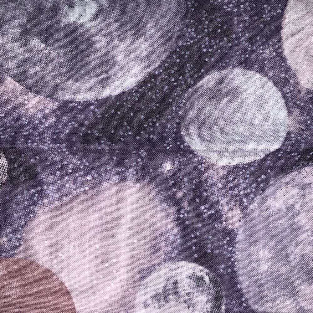 Purple planets mask